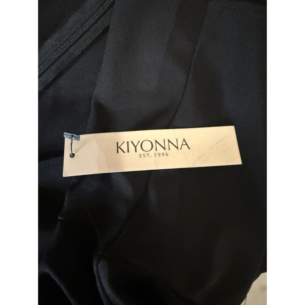 Kiyonna Charisma Crepe Jumpsuit w/ Pockets Black Size 2X NWT $168 [jb] - Picture 8 of 12
